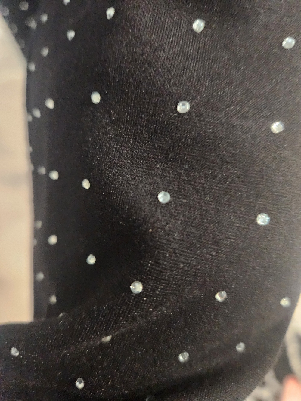 Black Rhinestone Dress Jacket - Picture 10 of 12